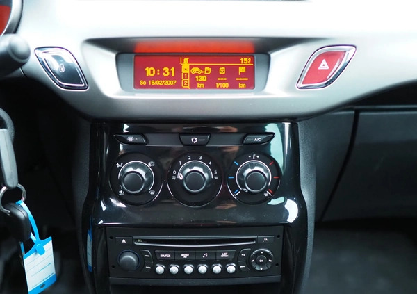 Citroen C3 cena 24900 przebieg: 140000, rok produkcji 2014 z Trzciel małe 497